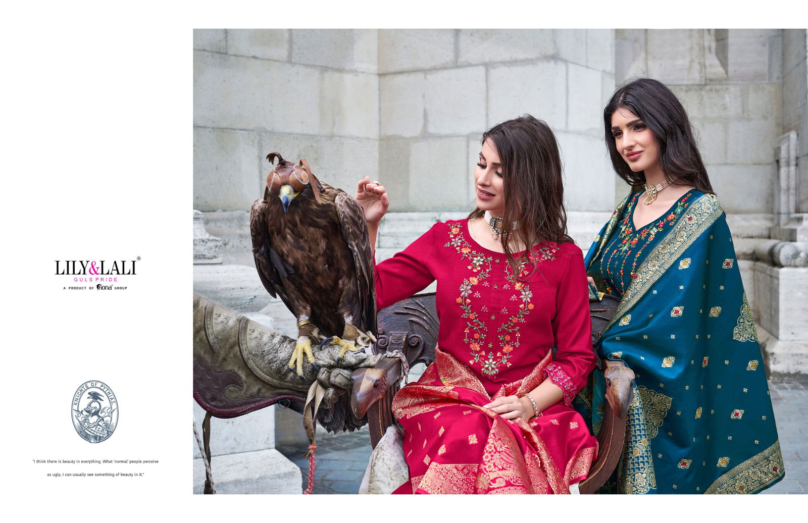 Hasmeena Vol 3 By Lily And Lali Organza Embroidery Kurti With Bottom Dupatta Orders in India
